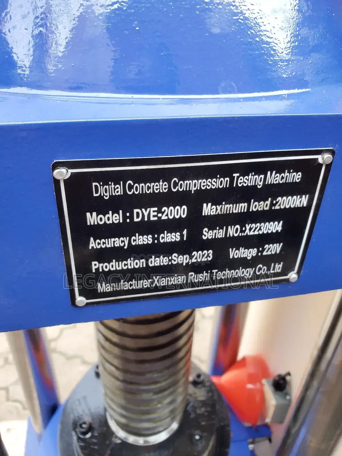 Digital Compression Machine 2000kn