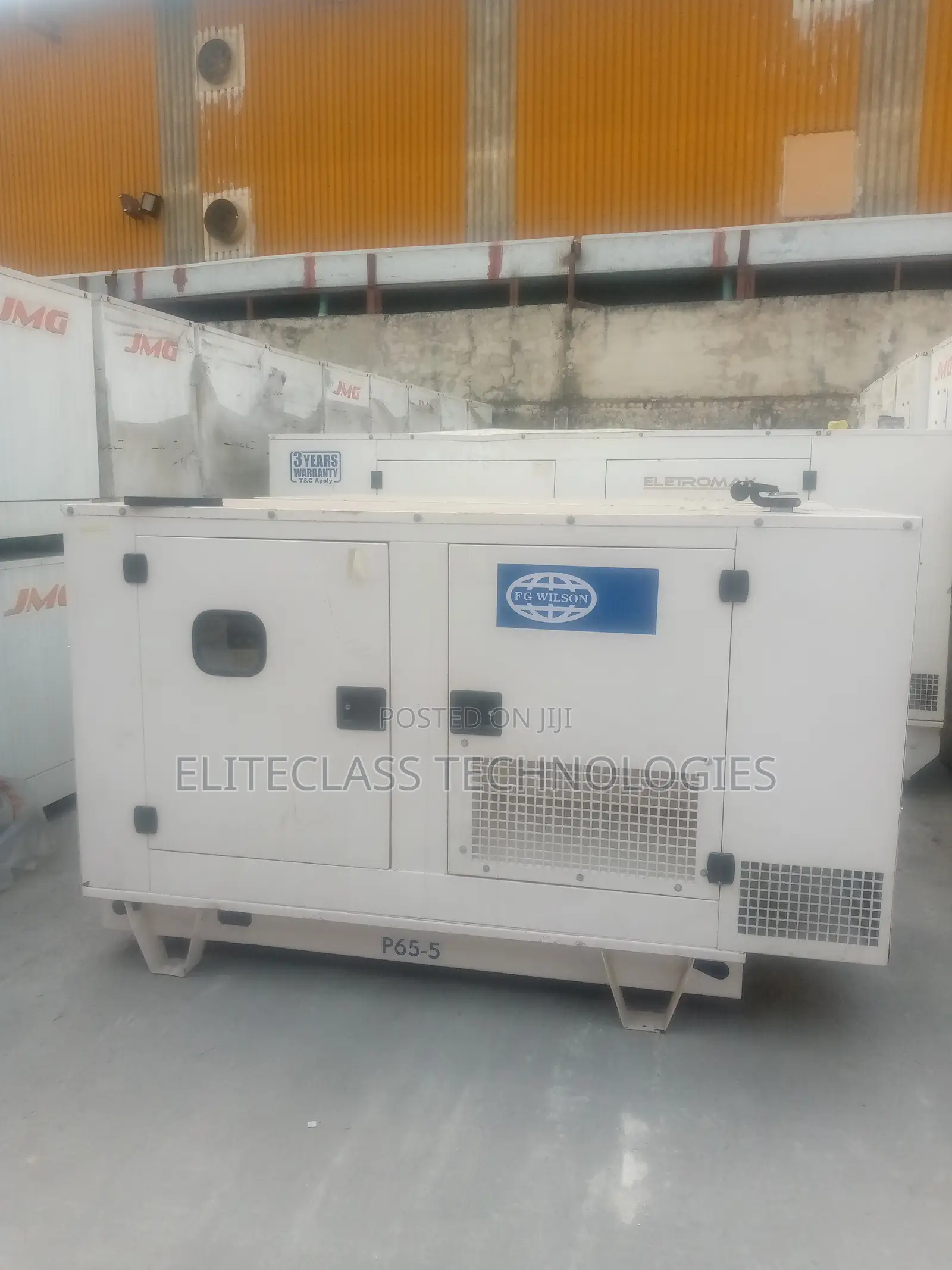P65-5 FG Wilson 65kva - 3 Phase - Perkins Powered