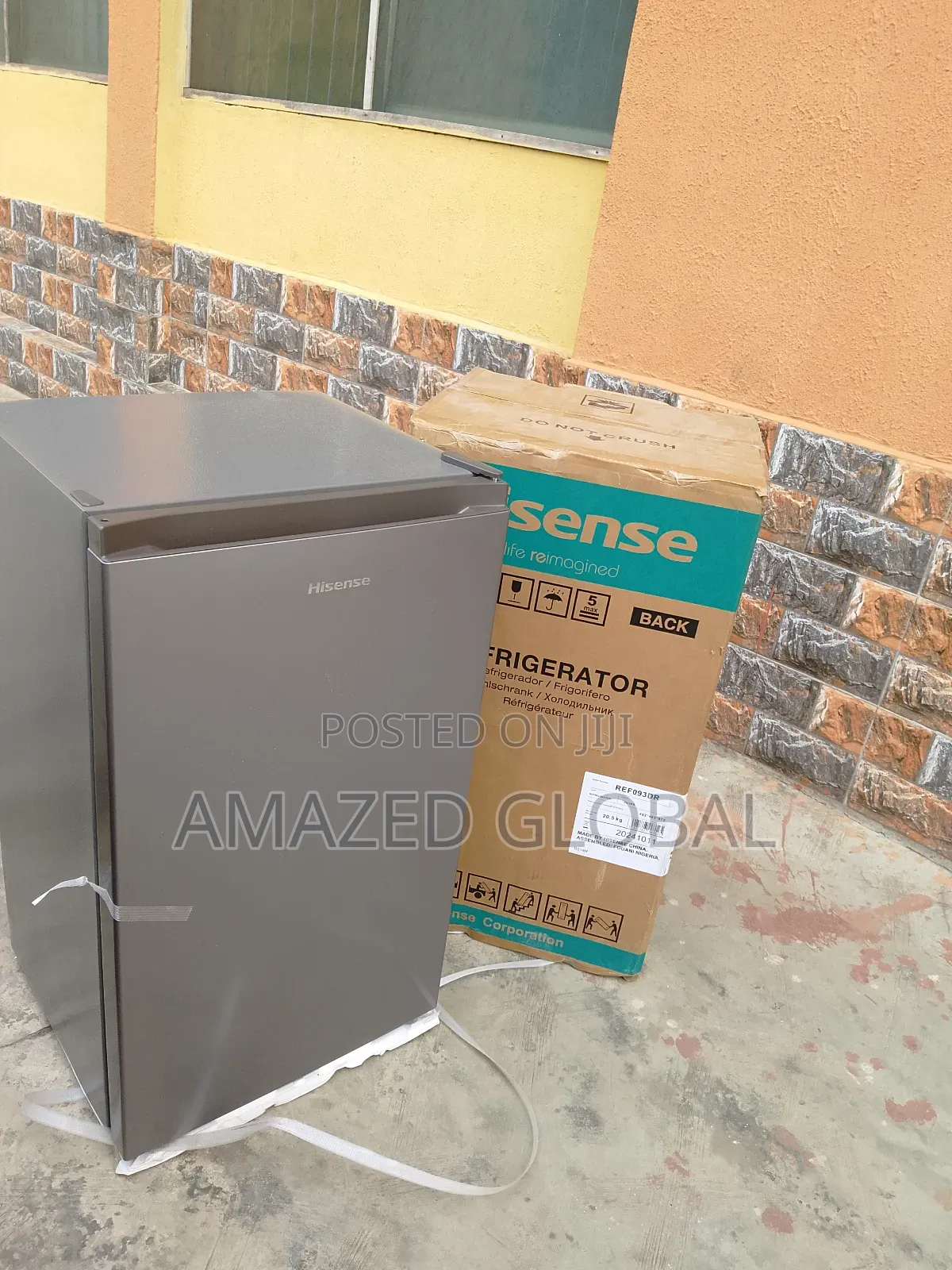 Original Hisense Stabilizer Free Refrigerator -90l