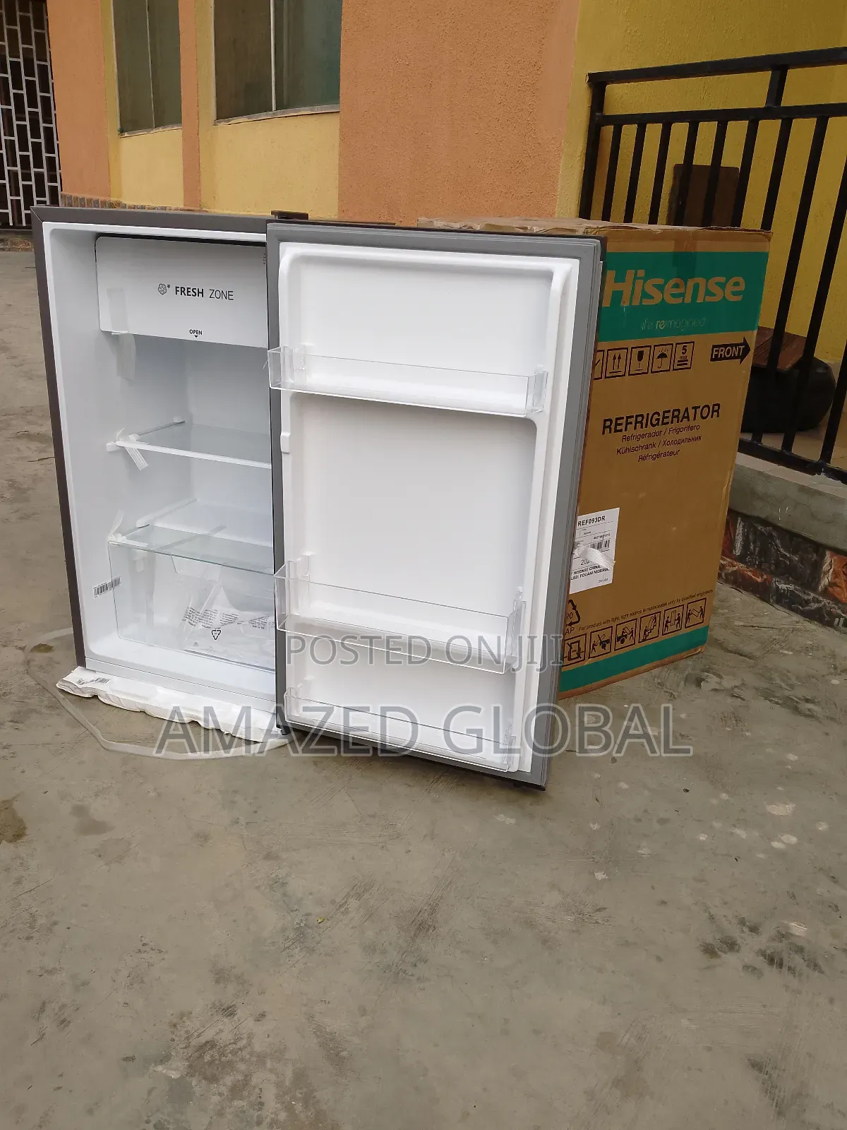 Original Hisense Stabilizer Free Refrigerator -90l