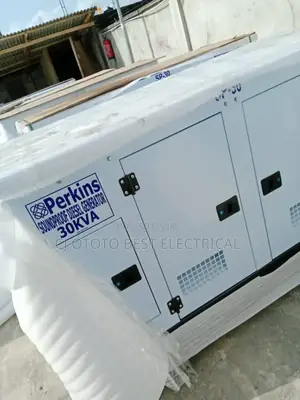 30kva Perkins Generator Soundproof 2 Years Warranty 100%C P