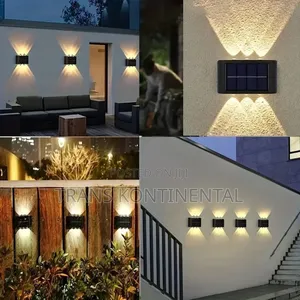 Solar Wall Light With 6 Light