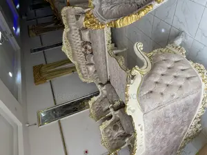 Complete Set of 8seater Imported Royal Fabric Sofa Chair