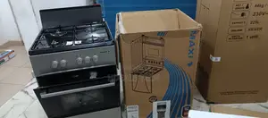 Best Bargain- Maxi 6060 4 Burner Black+Grey F6B40G2