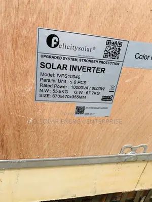 Felicity Solar Inverter 10kva 48v Ivps Is Available Now
