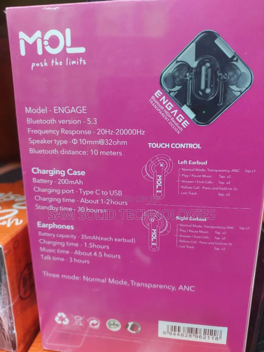 Mol Wireless Earbuds