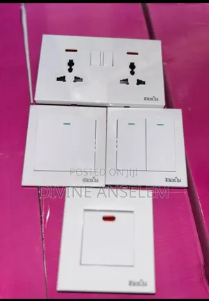 White Switches And Sockets Very Quality