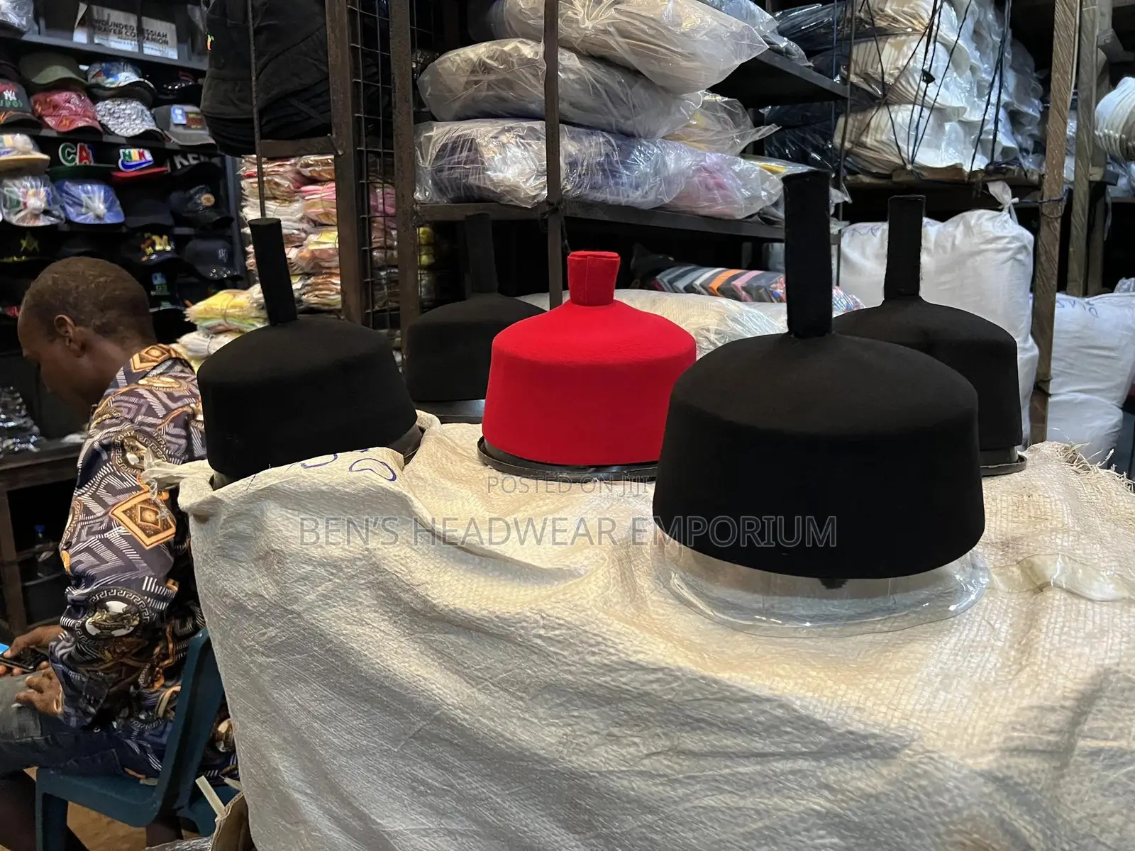 Long Traditional Cap.
