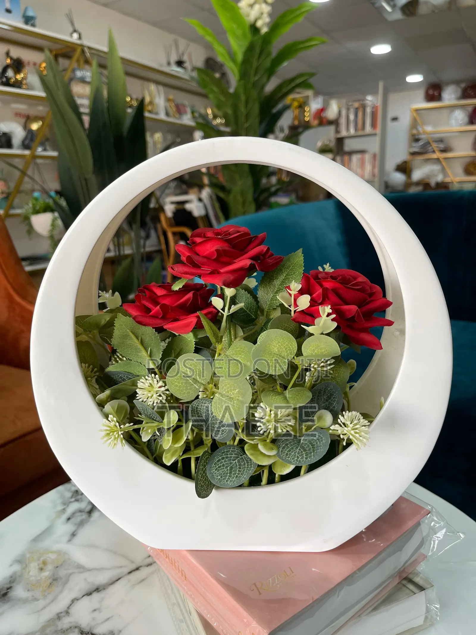 Multi Surface Wall Mounted and Tabletop Faux Plant