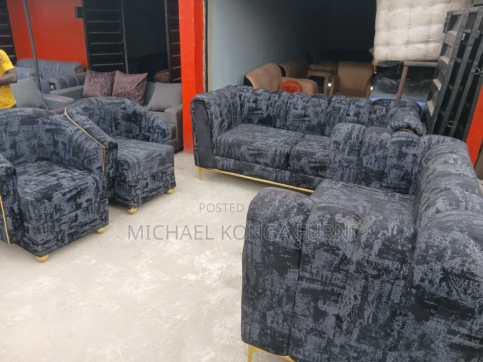 Micro Fiber 7 Seater Sofa
