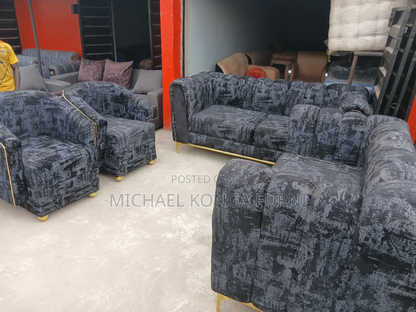 Micro Fiber 7 Seater Sofa
