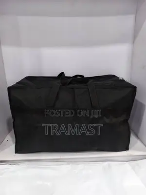 Large Durable Black Wheelless Cargo Bag