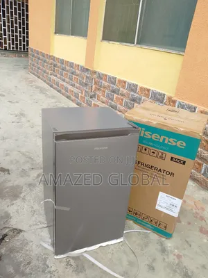Improved Brand New Hisense Single Door Refrigerator -Silver
