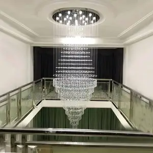 Massive Luxury Staircase Light or Open Void Parlor