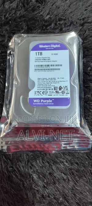 Photo - Western Digital Purple 1tb Surveillance Hard Disk Drive