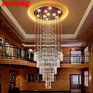 Crystal Rain Drop Luxury Chandelier Light