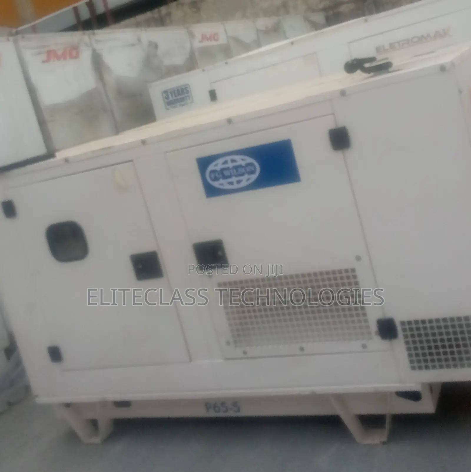 Perkins Powered 65kva Soundproof Generator P65-3