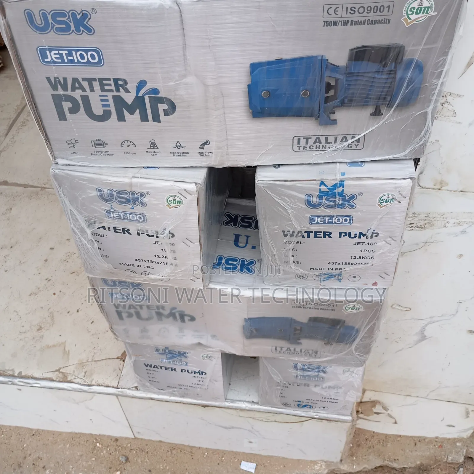 Usk Surface Copper %