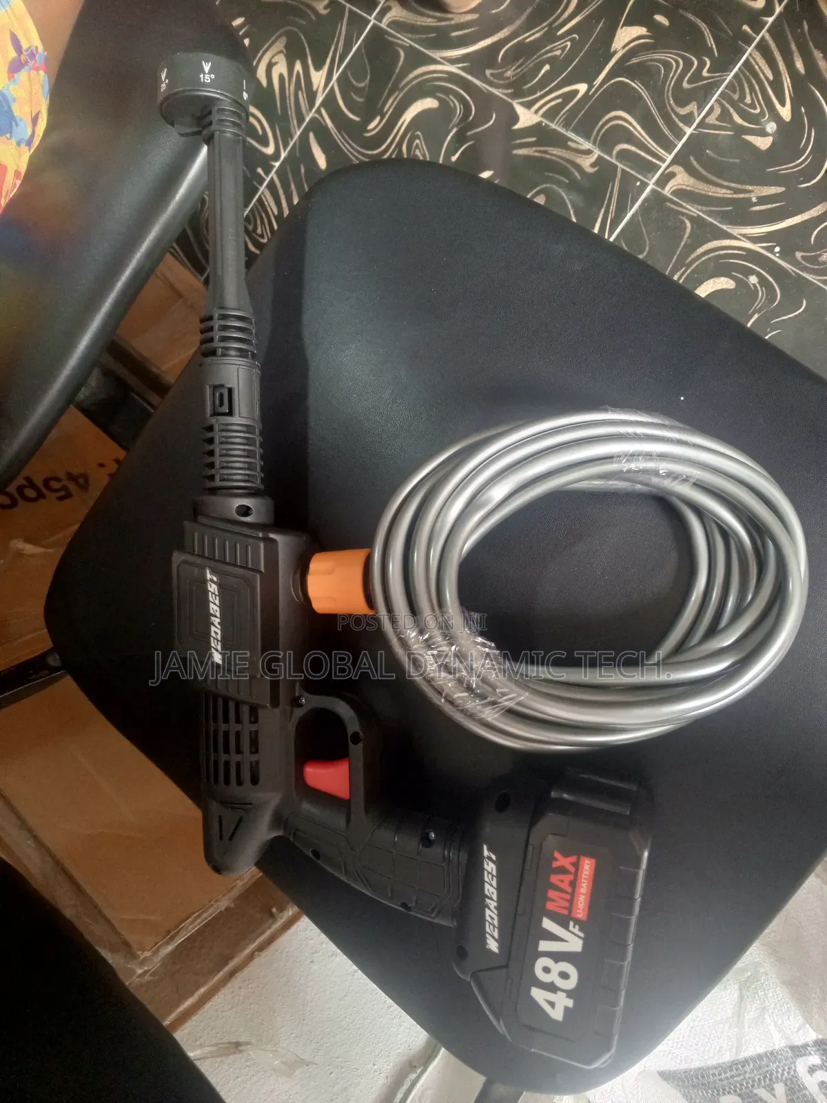 48v Rechargeable Pressure Washer