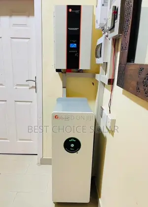 Full Setup Of 15kilowatts And 10kva Inverter With Solar