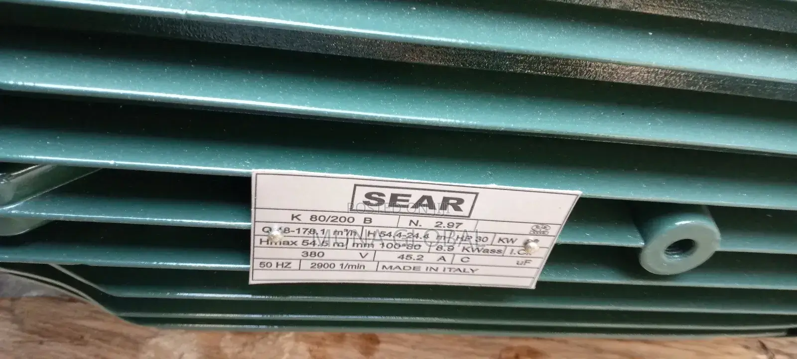 30hp Sear Centrifugal Pump