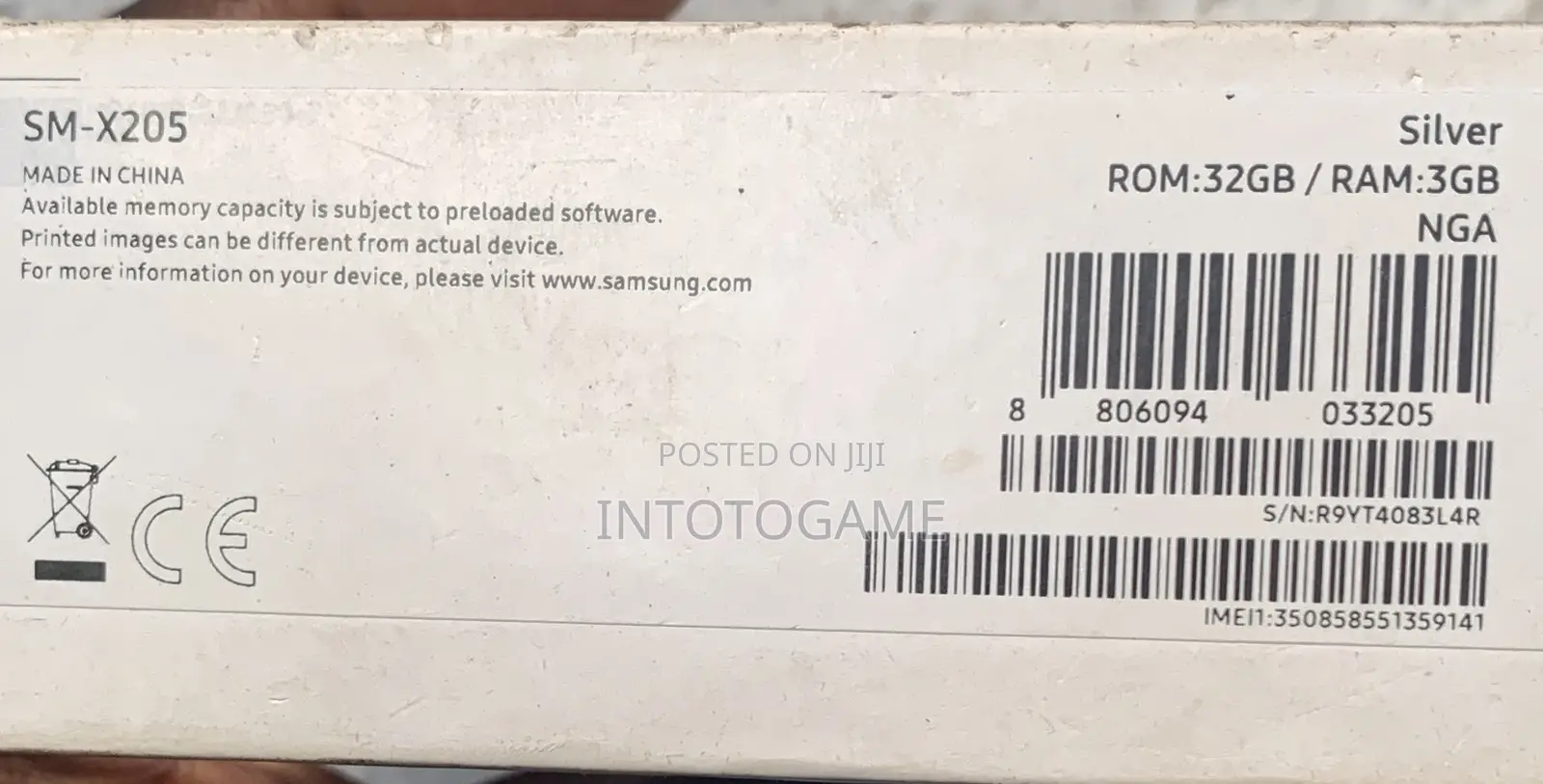 Samsung Galaxy Tab A8 10.5 (2021) 32 GB Silver