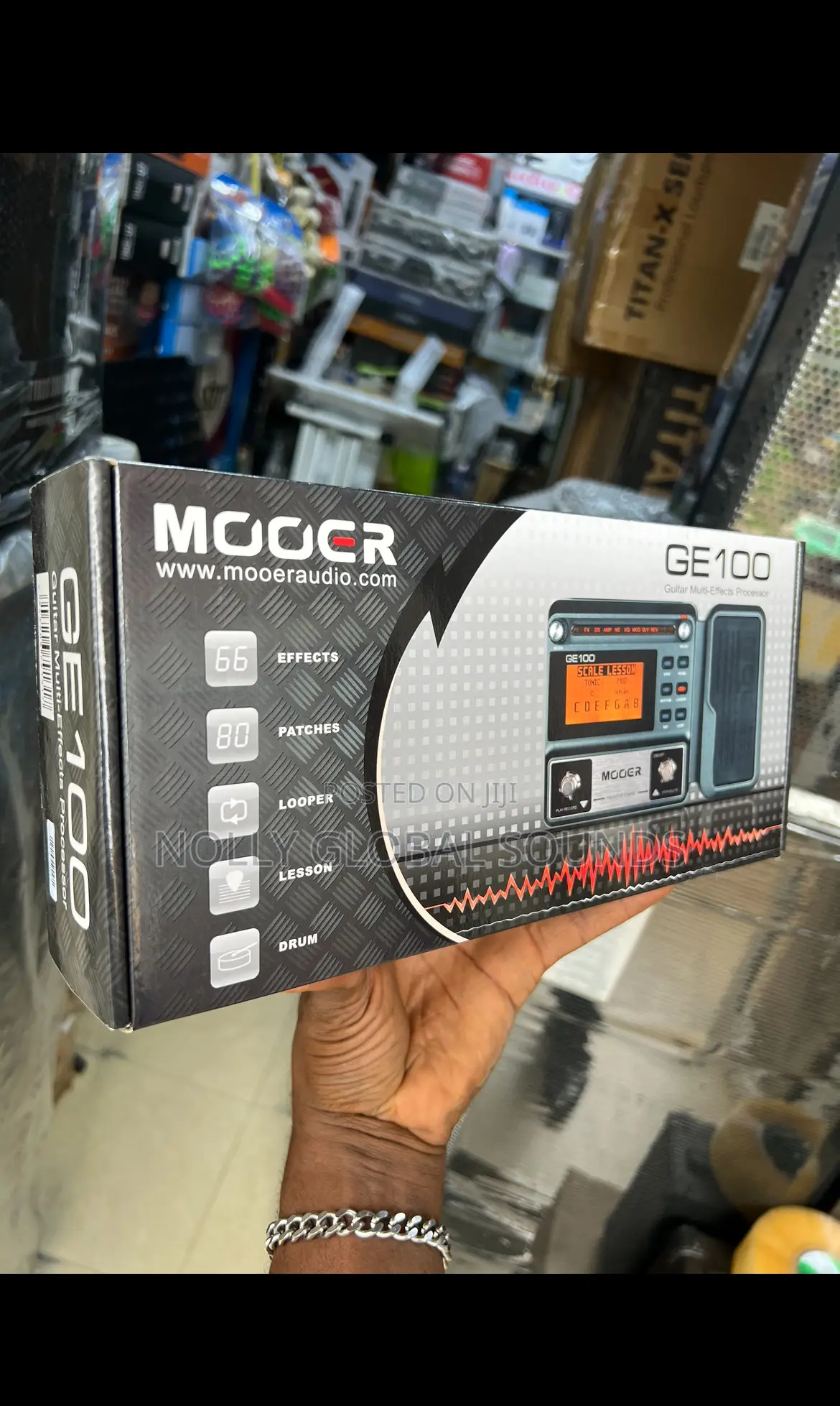 Mooer GE100 Guitar Multi-Effects Processor Effect Pedal
