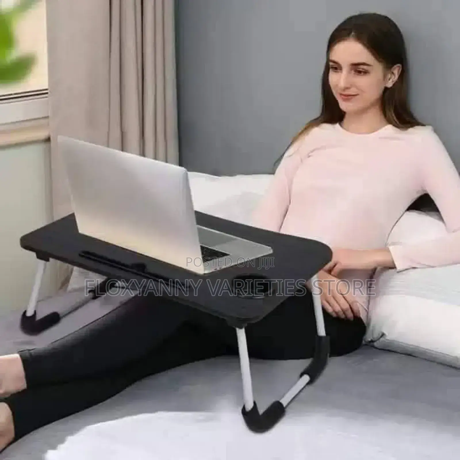 Multipurpose (Laptop) Table With Duck Stand + Cup Holder
