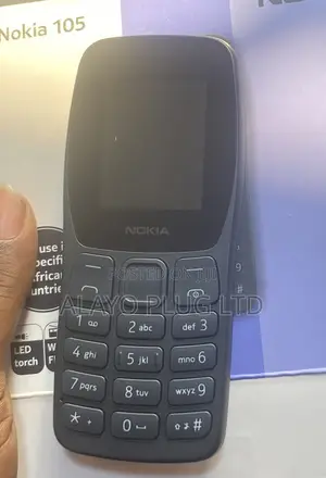 New Nokia 105 Black