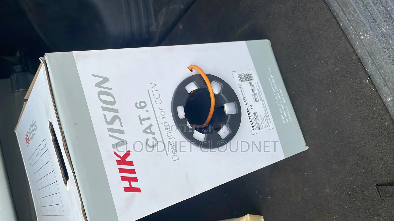 Hikvision Cat 6 Cable.