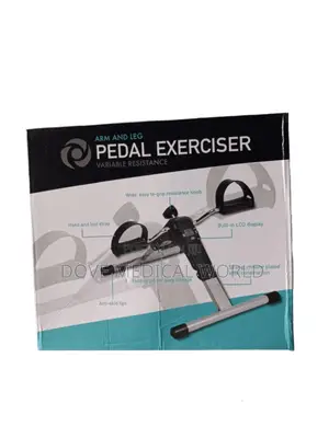 Compact, Portable Design Arm and Leg Pedal Exerciser