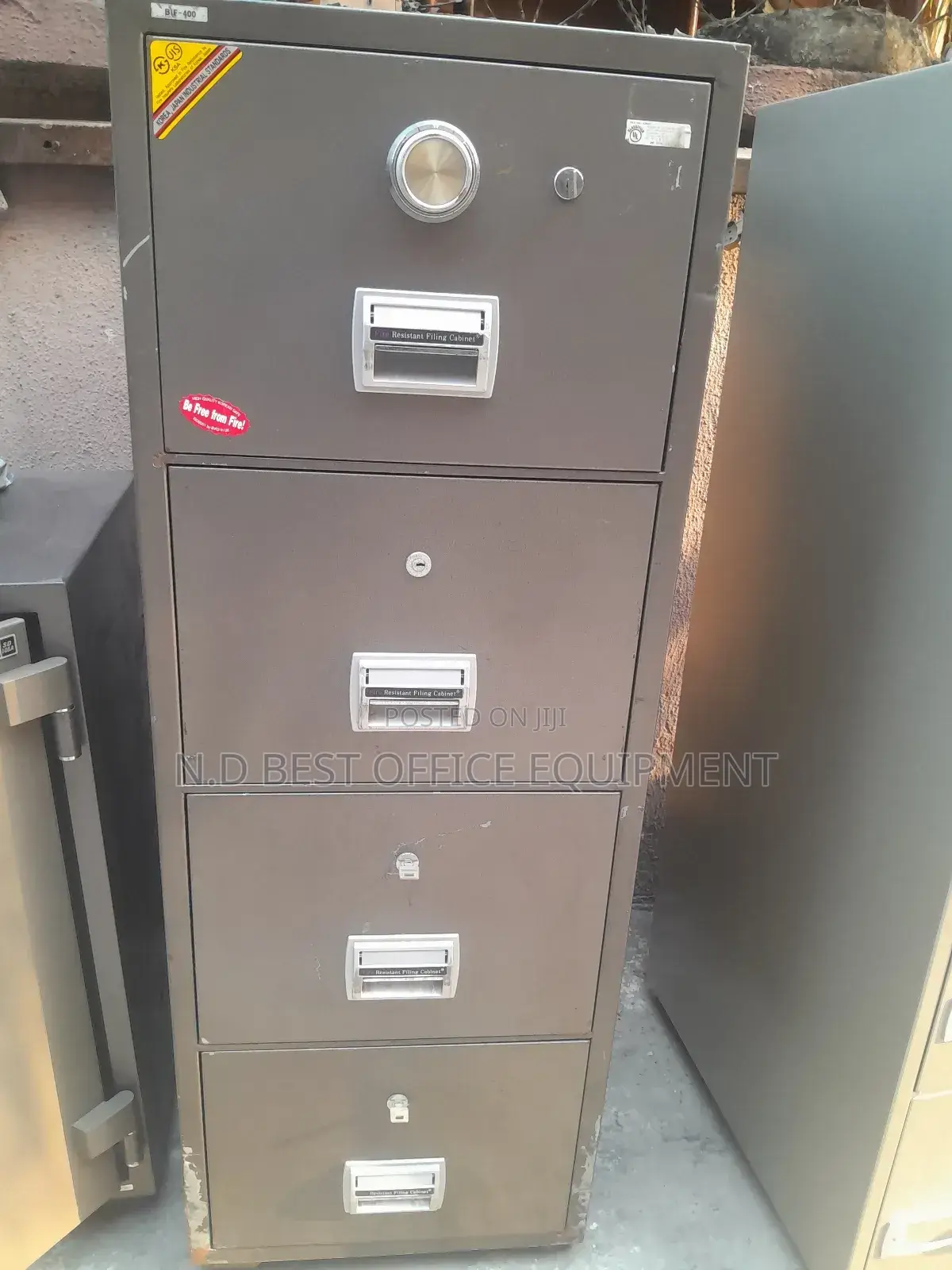 Four Drawings Fireproof Safe Cabinets