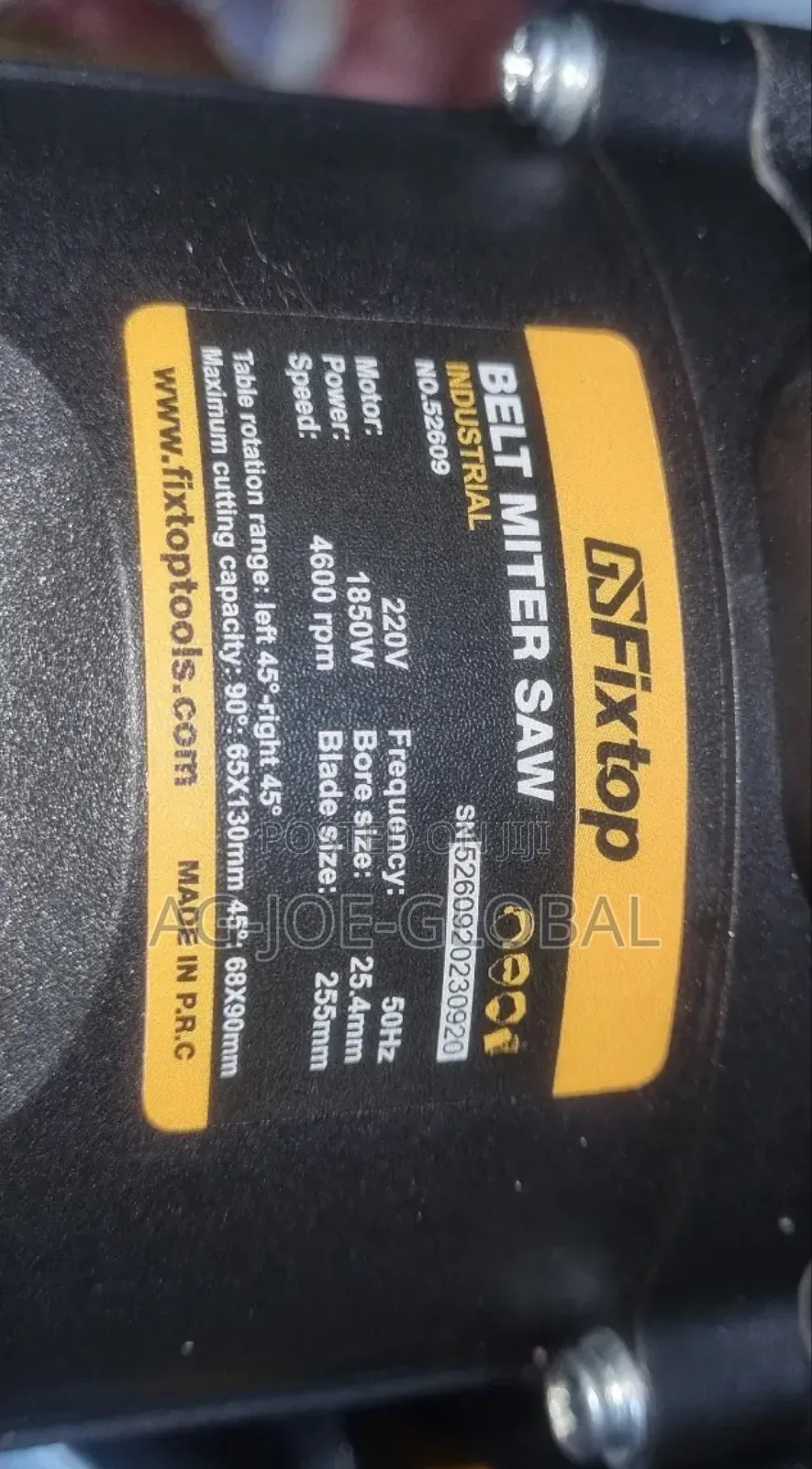 Belt Miter Saw