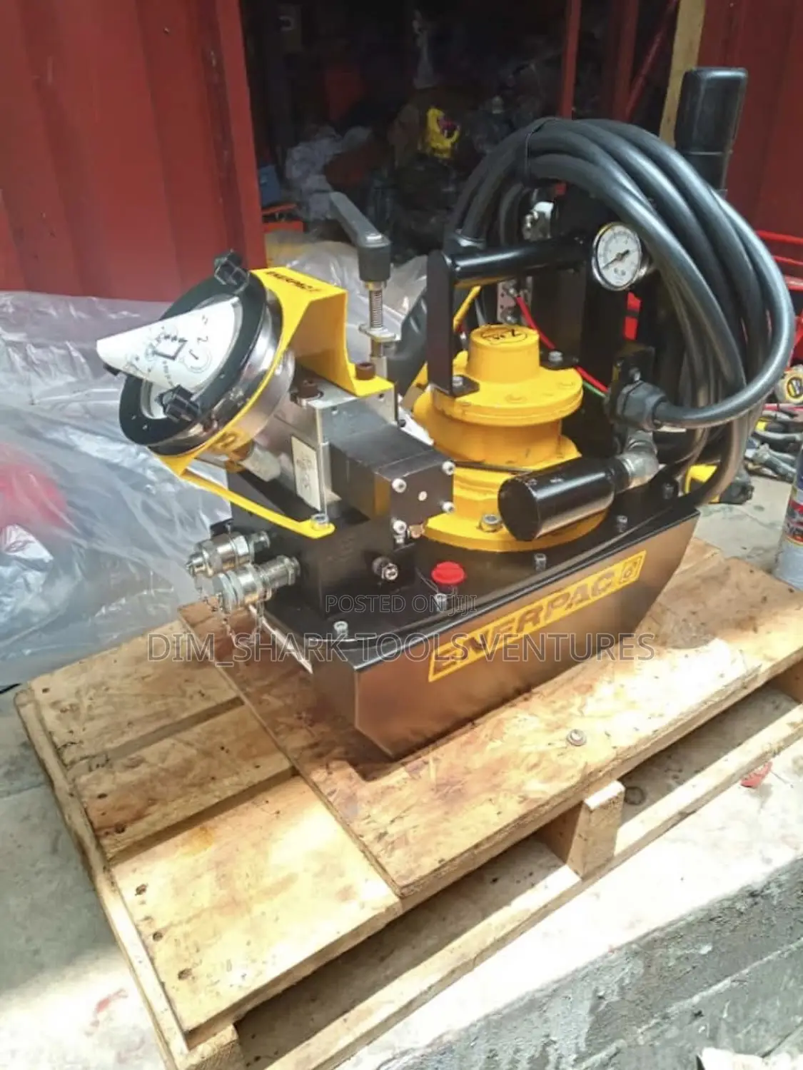 Enerpac Air Hydraulic Torque Pumping Machine