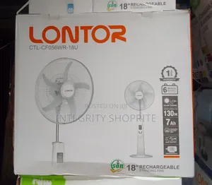 Lontor 18inches Standing Fan Rechargeable CTL-Cf056wr-18u