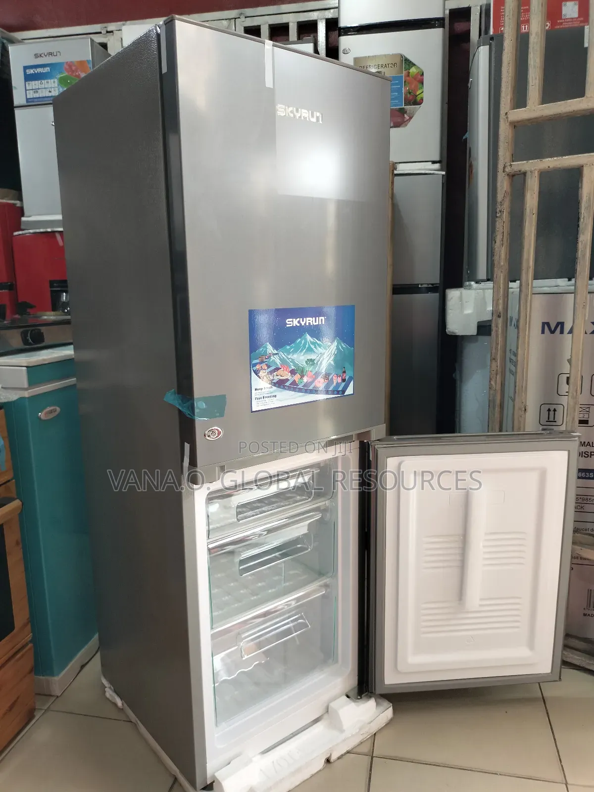 SKYRUN Fridge Bottom Freezer