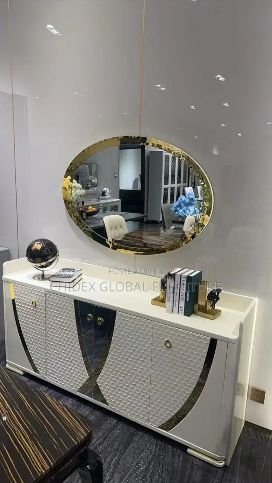 Simple Buffet With Mirror