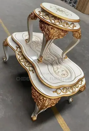 Center Table With Two Side Tables