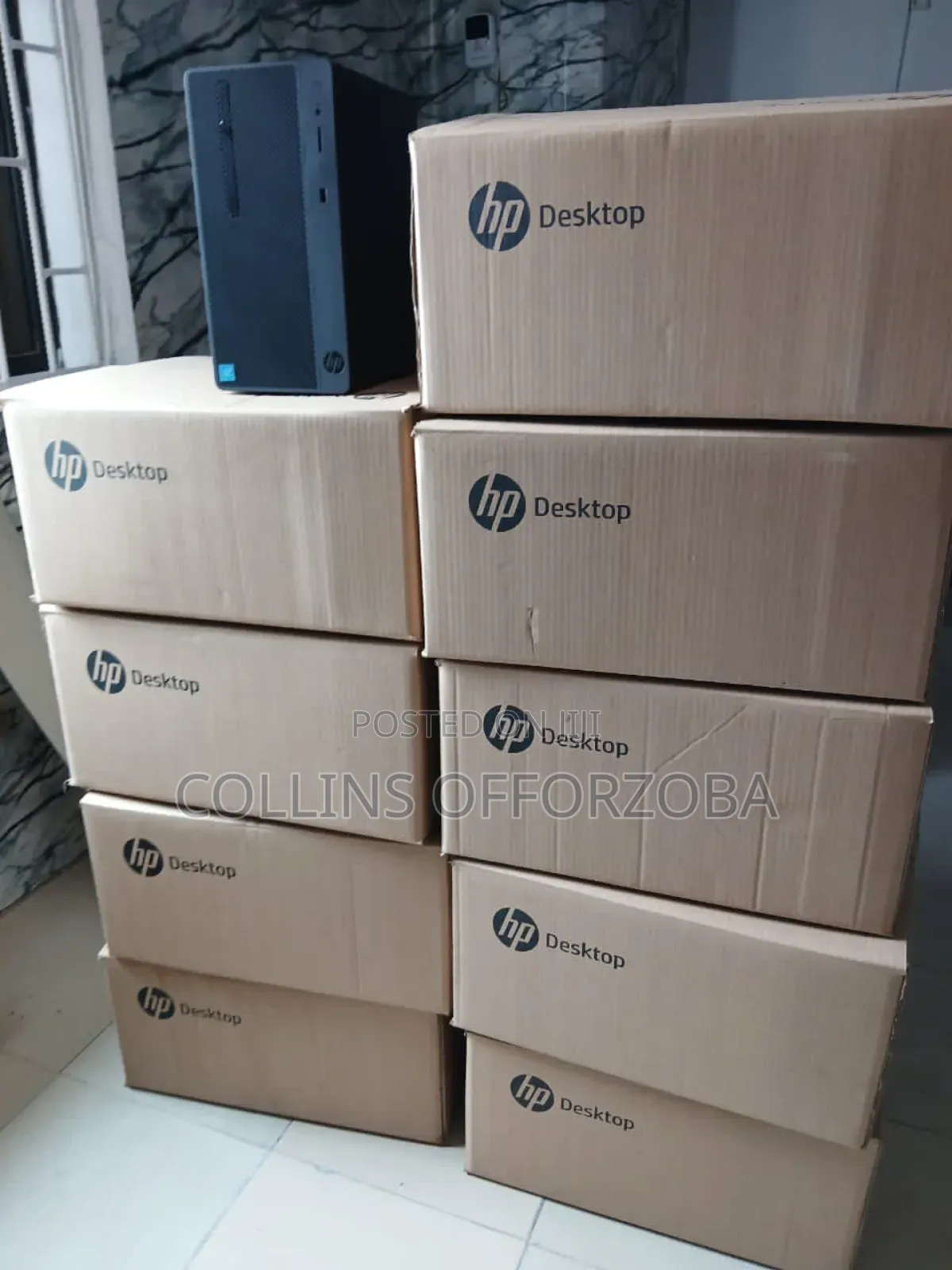 New Desktop Computer HP 8GB Intel Core I5 SSD 256GB