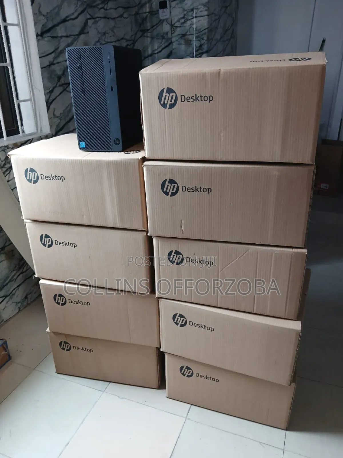 New Desktop Computer HP 8GB Intel Core I5 SSD 256GB