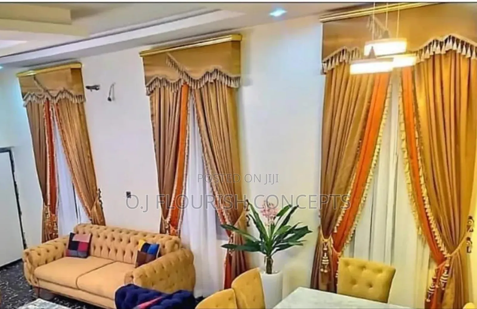 Golden Curtains