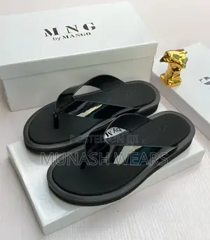Mango Leather Slipers
