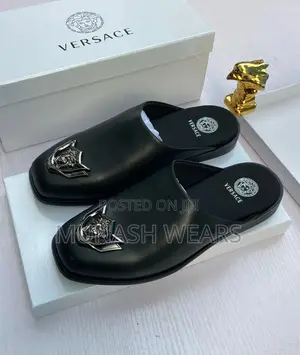 Versace Leather Half Shoe