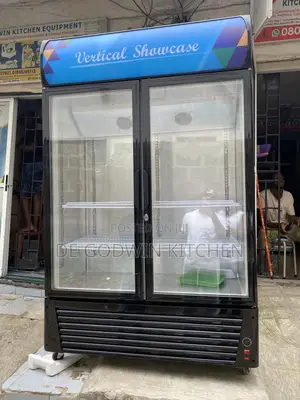 Double Door Vertical Display Chiller