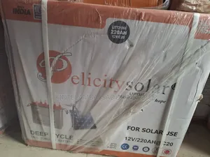 Water Cell Battery-Tubular-12v/220ahm