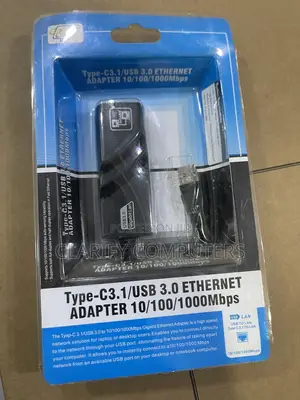 Type C3.1/Usb 3.0 Ethernet Adapter