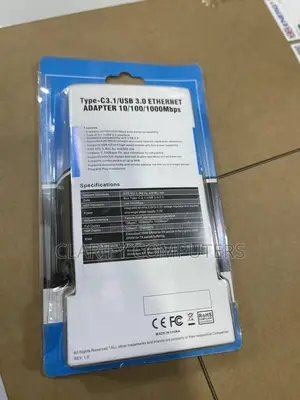 Type C3.1/Usb 3.0 Ethernet Adapter
