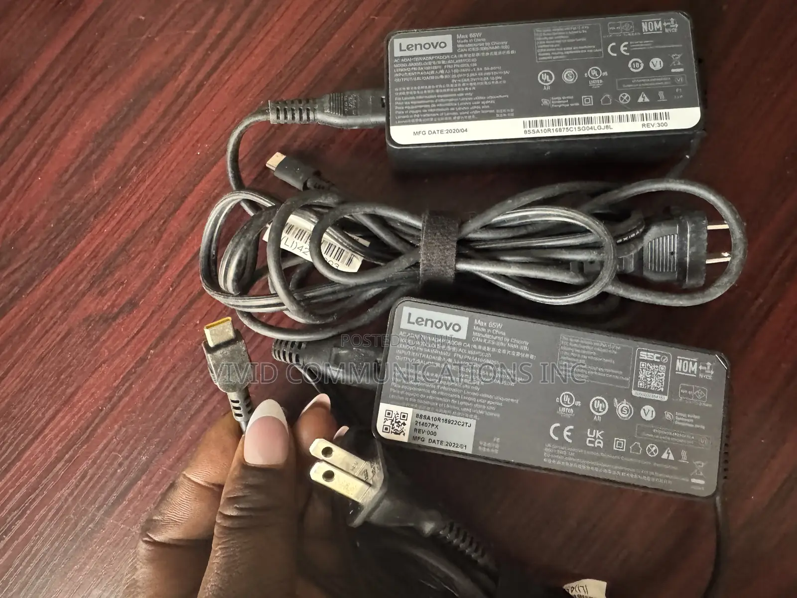 Genuine Lenovo Type C Charger