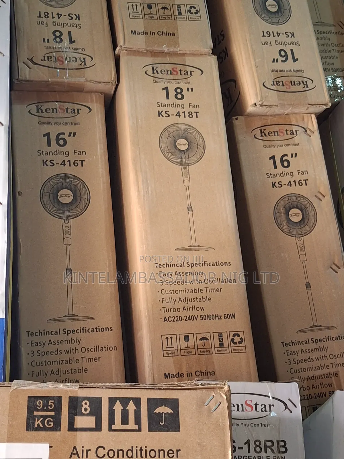 Kenstar Standing Fan