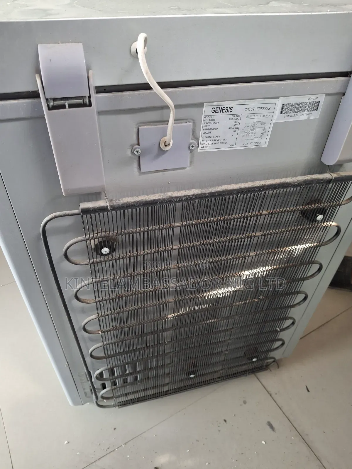 Genesis Chest Freezer- 95litres